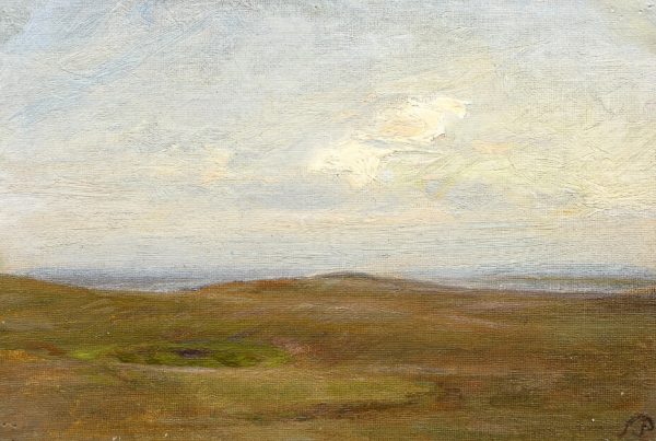 Galerie RIECK - Julius Paulsen_Himmel über der Heide