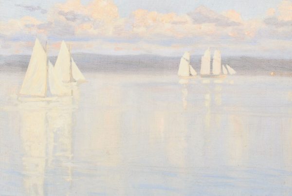 Galerie RIECK - Oscar Matthiesen_Ruhiger Tag_Vorschau
