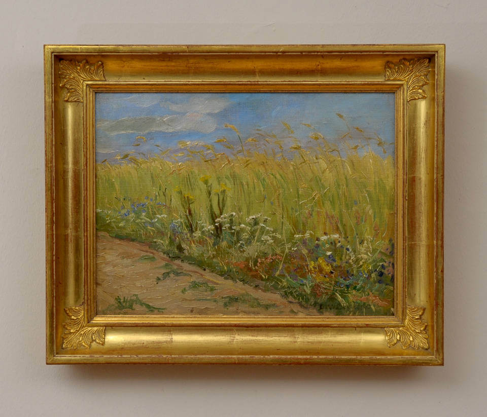 Galerie RIECK - Einar V. Bøgh_Wegrand_Wand