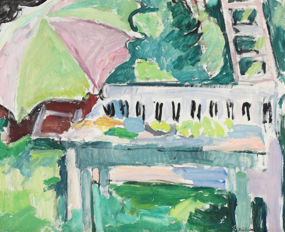 Galerie RIECK - Povl_Schrøder_Im_Garten