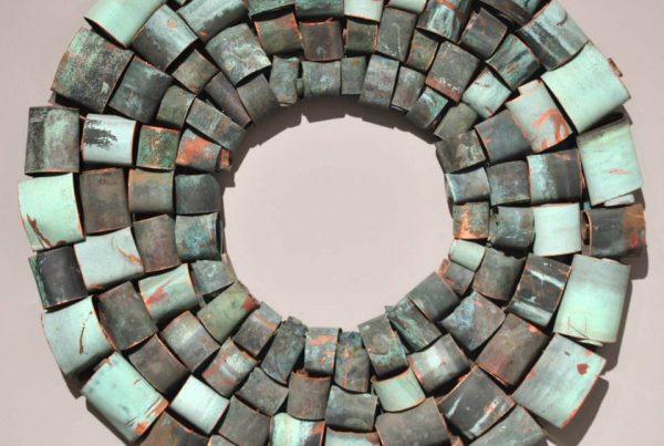 Galerie RIECK - Jens_Chr_Jensen_Assemblage_Kupferblech