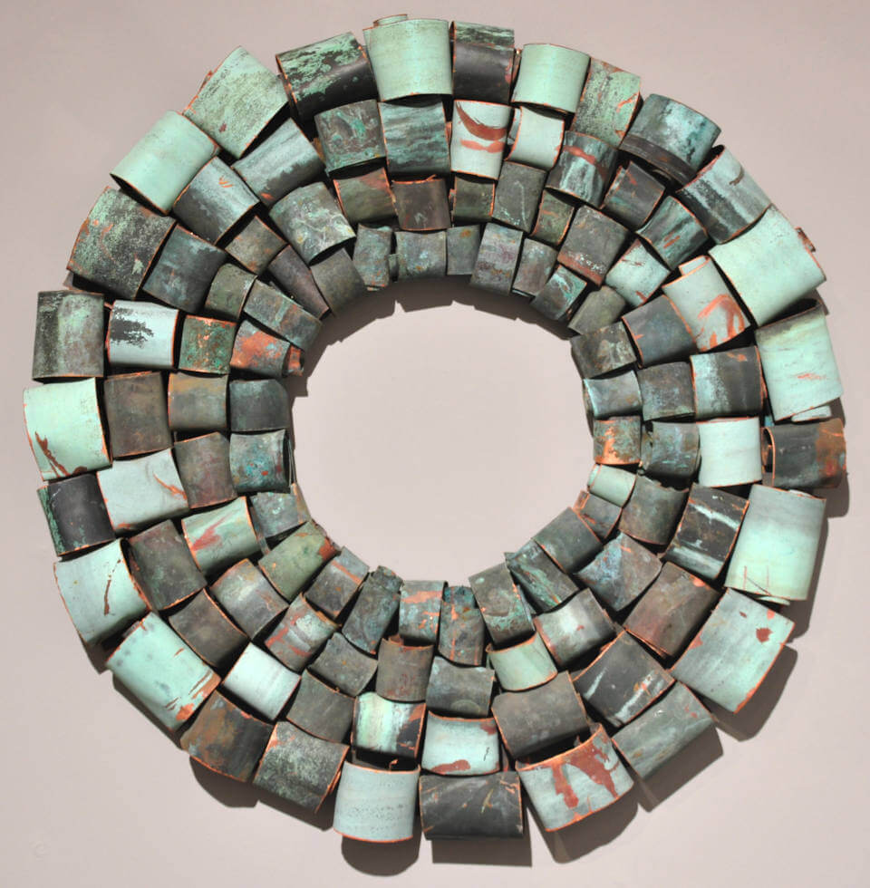 Galerie RIECK - Jens_Chr_Jensen_Assemblage_Kupferblech