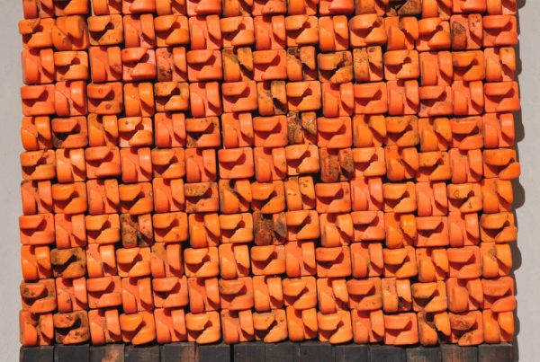 Galerie RIECK - Jens_Chr_Jensen_Assemblage_Orange