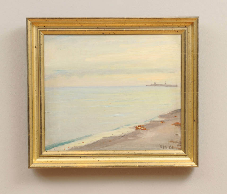 Galerie RIECK - Michael_Ancher_Skagen_Strand_Rahmen