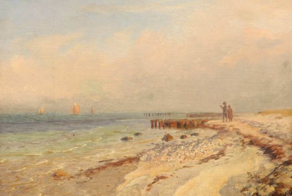 Galerie RIECK - Thorvald_Niss_Küste_Hellebæk_thumb