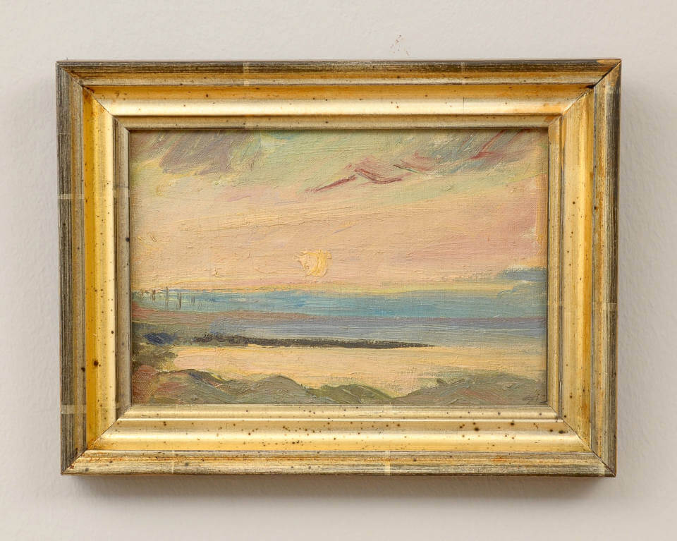 Galerie RIECK_Sven_Danelund_Skagens_Kueste_Rahmen